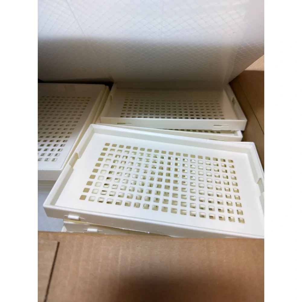 Unbranded Shoe Storage Boxes 12 Pack Clear New Stackable Plastic Organizers